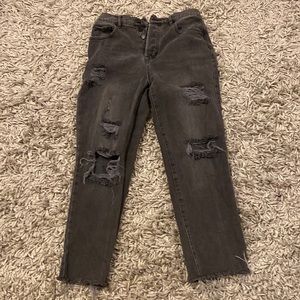 High Rise straight jeans